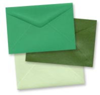 C6 Envelopes - Green